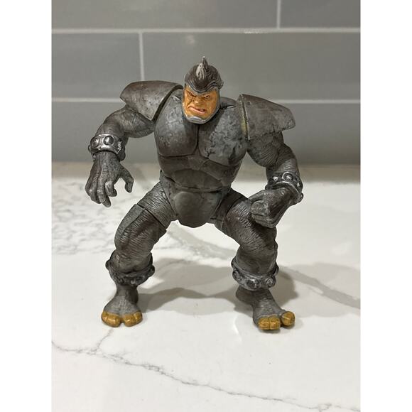 Vintage Marvel Selects Rhino 6 Inch Figure 2001- Toy Biz 6" Action Figure- EUC - Picture 1 of 4